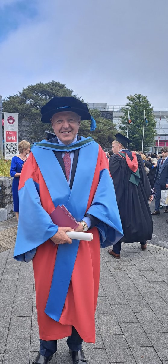 University of Galway Surgery 🔬🧬 (@galwaysurgery) on Twitter photo 🎓Warmest congratulations to Professor Michael Kerin who was conferred with a Degree of Doctor of Science (DSc) from <a href="/uniofgalway/">Ollscoil na Gaillimhe | University of Galway</a> for his contribution to breast cancer research.
📜What an impressive achievement & a proud day for the Kerin family. 🎓Warmest congratulations to Professor Michael Kerin who was conferred with a Degree of Doctor of Science (DSc) from <a href="/uniofgalway/">Ollscoil na Gaillimhe | University of Galway</a> for his contribution to breast cancer research.
📜What an impressive achievement & a proud day for the Kerin family.