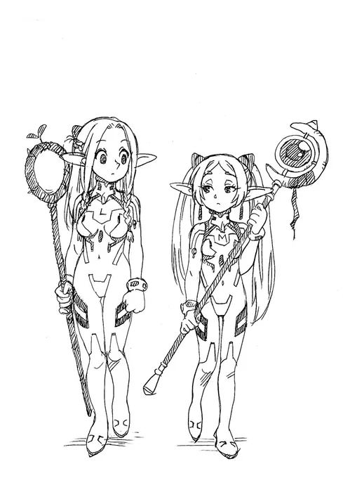 しまった。

ダンジョン飯ネタはいくつか描いているのに、全部フリーレンで、普通にマルシルを描いているのは、これくらいだ。

(普通じゃねぇし)

>ダンジョン飯 第2期制作決定 