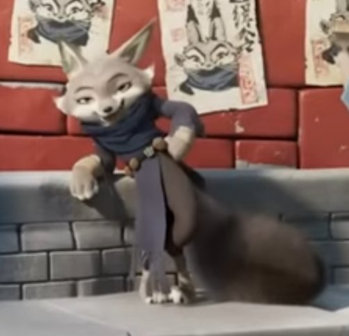 foxkinheart's tweet photo. Alright so I've been kinning Zhen from Kung Fu Panda 4 for a few months. Spreading the good word. Also wheezing laughing at myself because I'm literally this type of person, apparently. Going to bat for the best fictional character! https://t.co/EtAx7xK1Bt