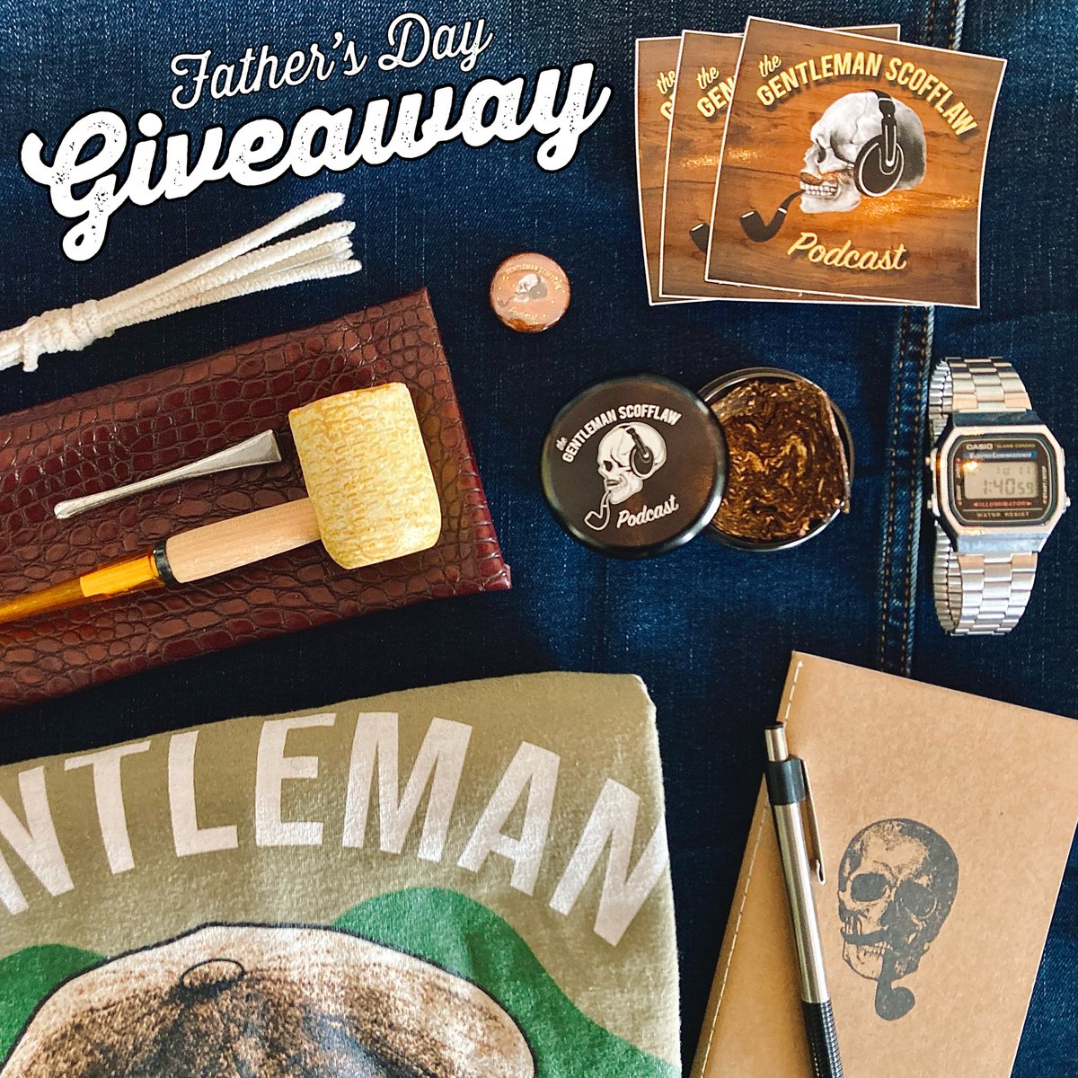 We have an awesome Father’s Day Giveaway going on right to win some Scofflaw Swag, Phoenix Shaving Cologne, Missouri Meerschaum Pipe and a sweet Casio Watch. Only 2 days left to enter! Go over to instagram.com/gentscofflaw to enter!