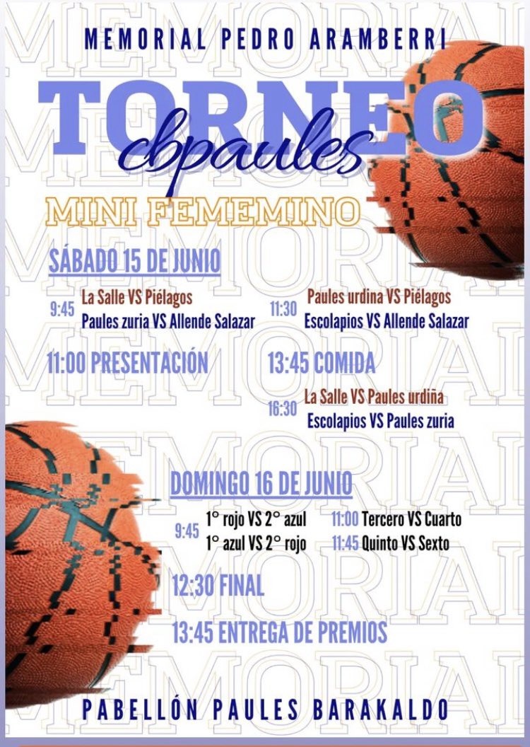 Club Baloncesto Paúles tweet media