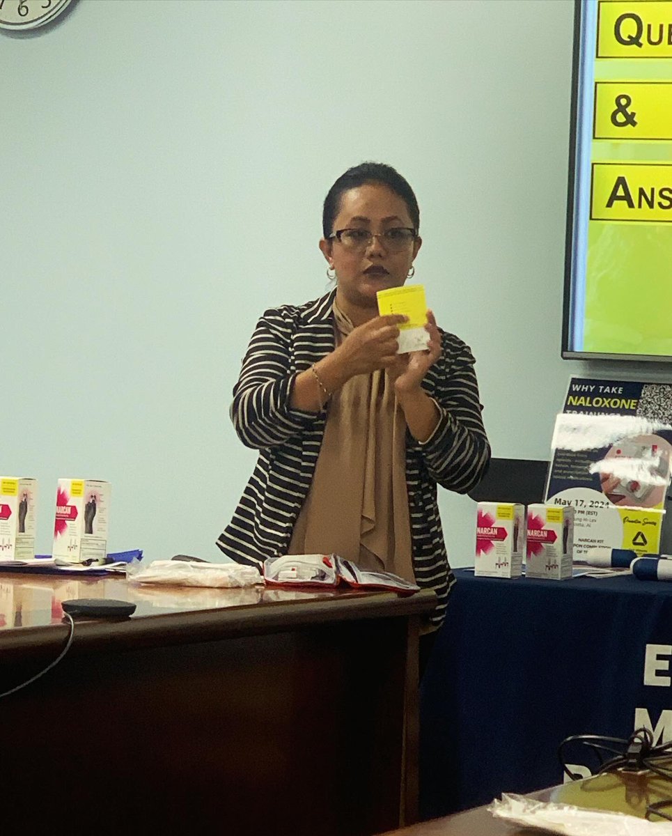IntegreaPS's tweet photo. Recognizing Signs of Opioid Overdose and Naloxone Training was presented to employees at Daedong of America Inc. #opioidmisuse #eamhcprevention #atod #admh #narcantraining #May17th

Any interested groups or agencies, please reach out to Emi.ajero@eamhc.org for a FREE training. https://t.co/CIzhXz2xTH