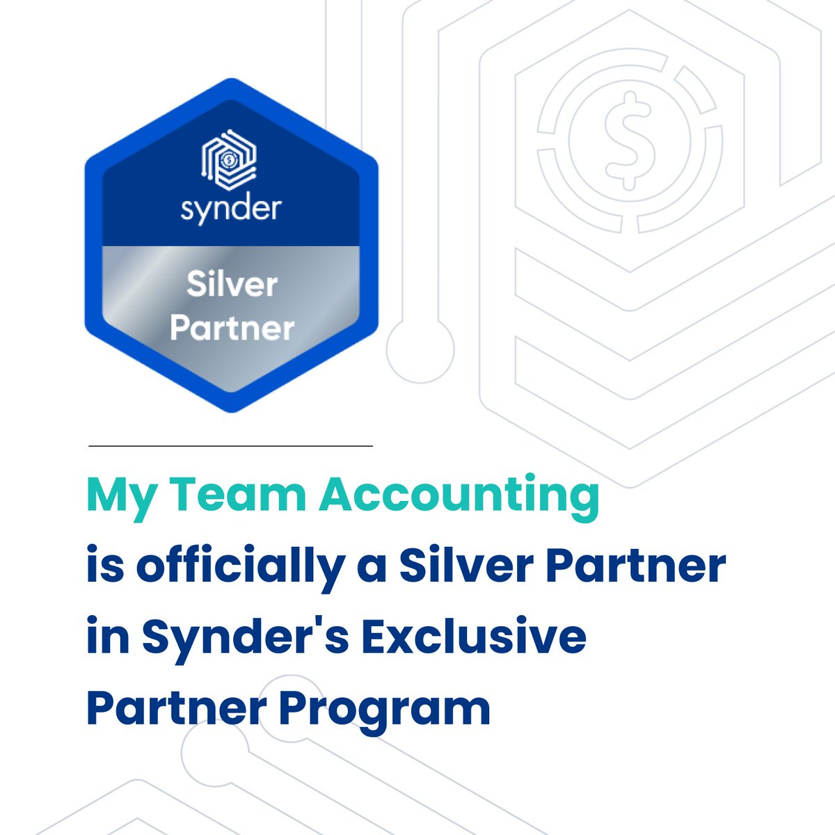 EllenAllenCPA's tweet photo. My Team Accounting is now a Synder Partner, giving us a new tool to help automate accounting &amp; bring greater efficiency to our clients. Integrations with Stripe, Amazon, Square &amp; MORE are available in Synder. Contact us &amp; let's make your accounting easier with Synder. @SynderApp https://t.co/kAxxEa09AB