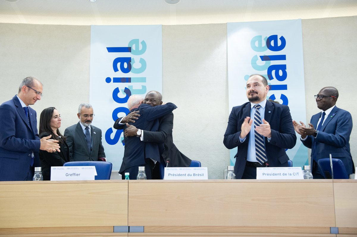 Thank you President <a href="/LulaOficial/">Lula</a>, as Co-Chair of the #SocialJustice Coalition Coordinating Group, and for your participation at the Inaugural Forum.

It will take a global movement to achieve social justice for all. Together, with the Global Coalition, we can accelerate progress.