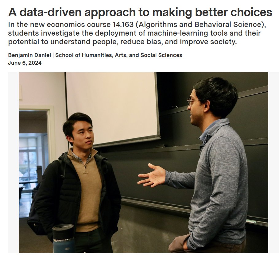Exciting news for @SOWA_AI! ⚡️

The latest advancements in AI from <a href="/MIT/">Massachusetts Institute of Technology (MIT)</a> show how data-driven algorithms can make better, unbiased decisions across various fields. 
This aligns perfectly with SOWA's mission to leverage AI for smarter, more equitable outcomes. Together, we're