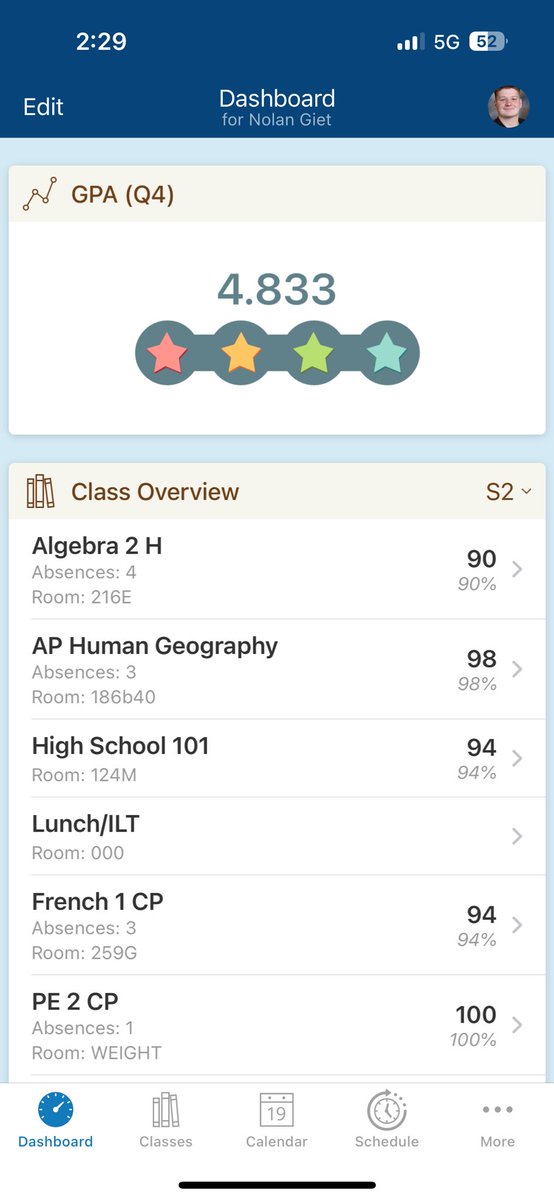 Finished my freshman school year with all A’s and a 4.833 GPA. #StudentAthlete 

<a href="/SummervilleFB/">Summerville Football</a> <a href="/Jay_Guillermo57/">Coach Jay Guillermo</a> <a href="/NavyFBrecruit/">Navy Football Recruiting</a> <a href="/ArmyFB_Recruit/">Army Football Recruiting</a> <a href="/CoastalFootball/">Coastal Football</a> @CSUFB <a href="/PaladinFootball/">Furman Football</a> <a href="/GCockRecruiting/">Gamecock Recruiting</a> <a href="/TheCitadelFB/">The Citadel Football Recruiting</a>