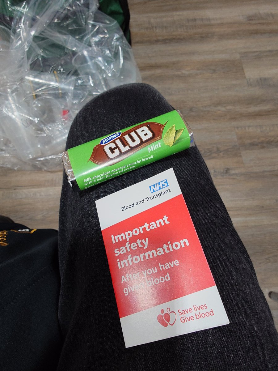 A lovely biscuit!
#giveblood