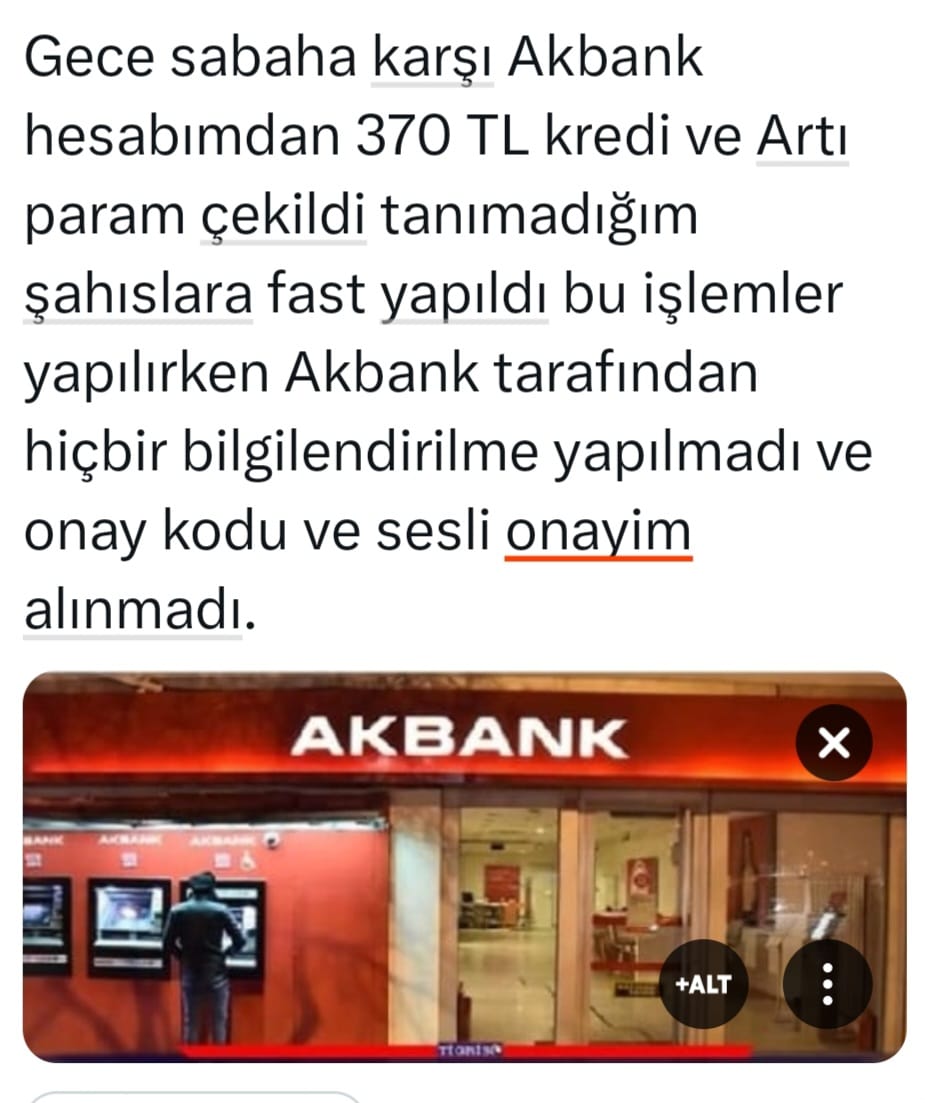 #Akbankmağdurları