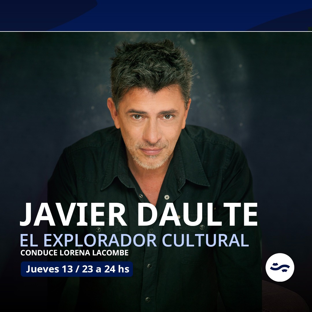 Radio Nacional AM 870 (@nacionalam870) on Twitter photo 🎙️ AIRE
Escuchá #ElExploradorCultural, con Lorena Lacombe <a href="/Explocultural/">Explorador Cultural</a>
Hoy nos visita Javier Daulte
📻 AM 870
💻 radionacional.com.ar 🎙️ AIRE
Escuchá #ElExploradorCultural, con Lorena Lacombe <a href="/Explocultural/">Explorador Cultural</a>
Hoy nos visita Javier Daulte
📻 AM 870
💻 radionacional.com.ar