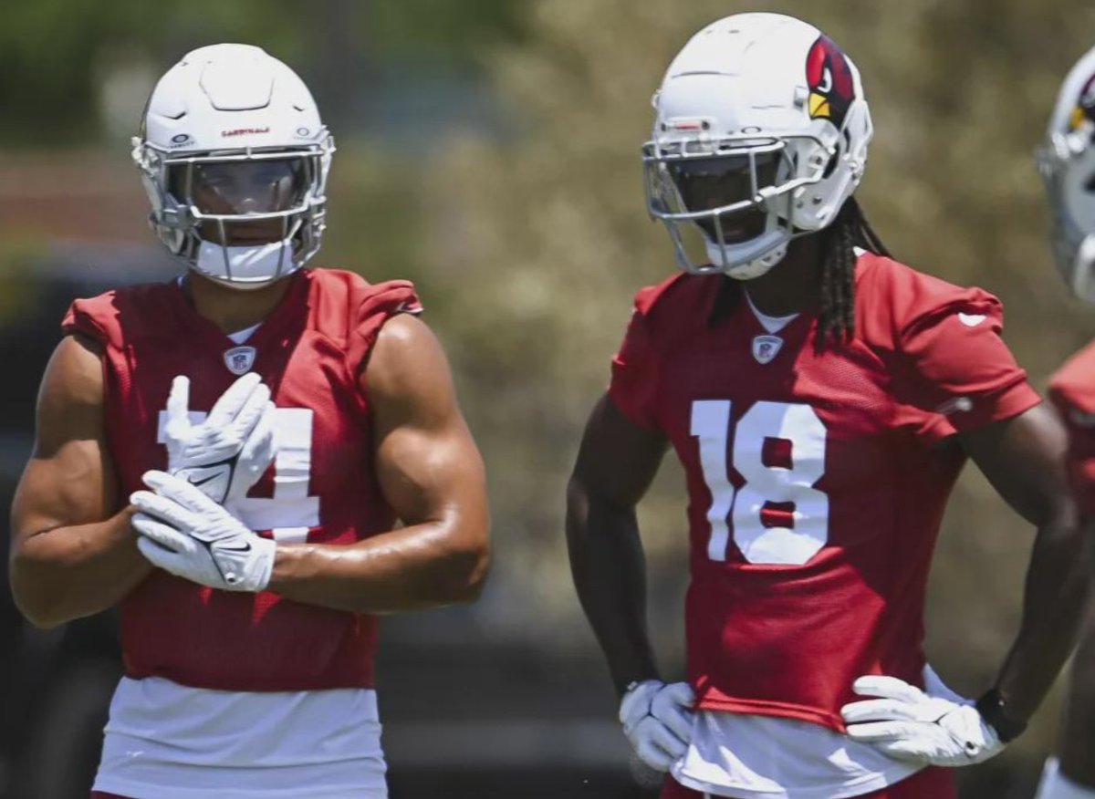 FFChrisB's tweet photo. Arizona Cardinals Updated Depth Chart:

WR1 - Michael Wilson
WR2 - Michael Wilson
WR3 - Marvin Harrison Jr. https://t.co/NRusNKxPya
