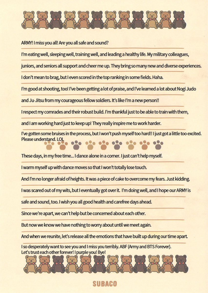 bbykittentete's tweet photo. The letter is so endearingly tete from the teddy bears to the cute excitement and bragging just the cutest human alive https://t.co/Xw7fuv6mCX
