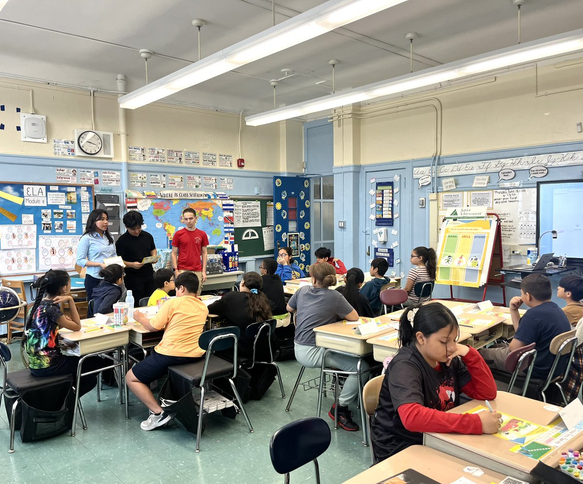 Mrs. O’Malley & Ms. Leoutsakos PS 66Q Class 502 tweet media