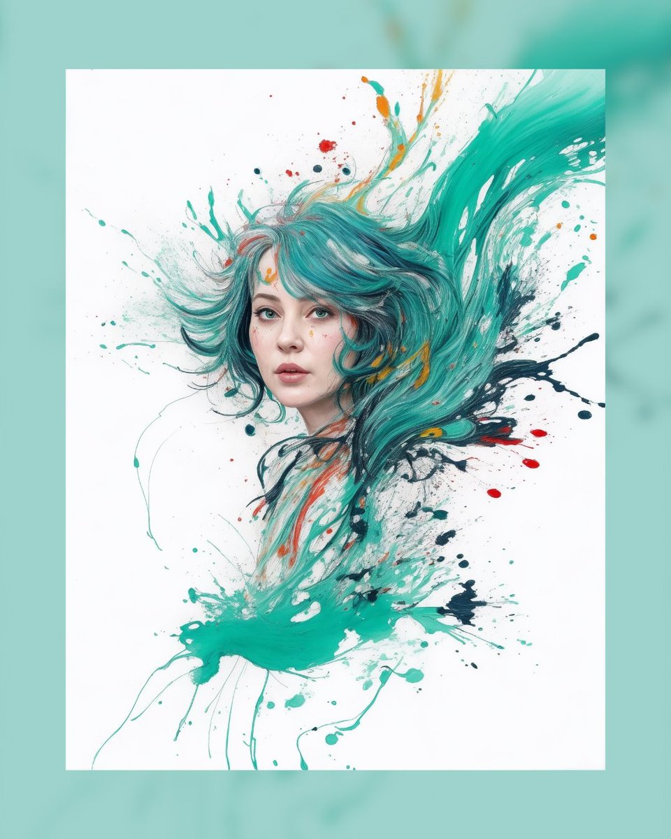 AntonPsak's tweet photo. The "Symphony of Chaos XV" oil study showcases the beautiful interplay between tranquility and disorder through a dynamic and expressive portrait, capturing the essence of human emotions in their most vivid form.

#SymphonyOfChaos #OilStudy #ExpressiveArt https://t.co/bL6Svu8QIL