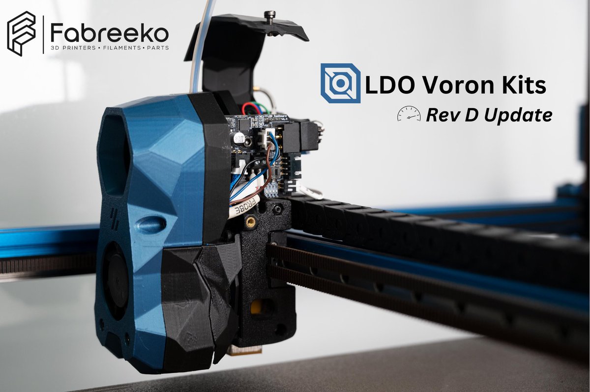Fabreeko_Hector's tweet photo. I'm seeing some Rev D preorder links without explaining much about the updates. 😅 Don’t worry, we’ve got you covered! Check out this blog post on what's new and why it matters. #voron #Ldo #RevD #3DPrinting #Fabreeko

https://t.co/6uZaqgYD0g https://t.co/LVnsQHgTfE