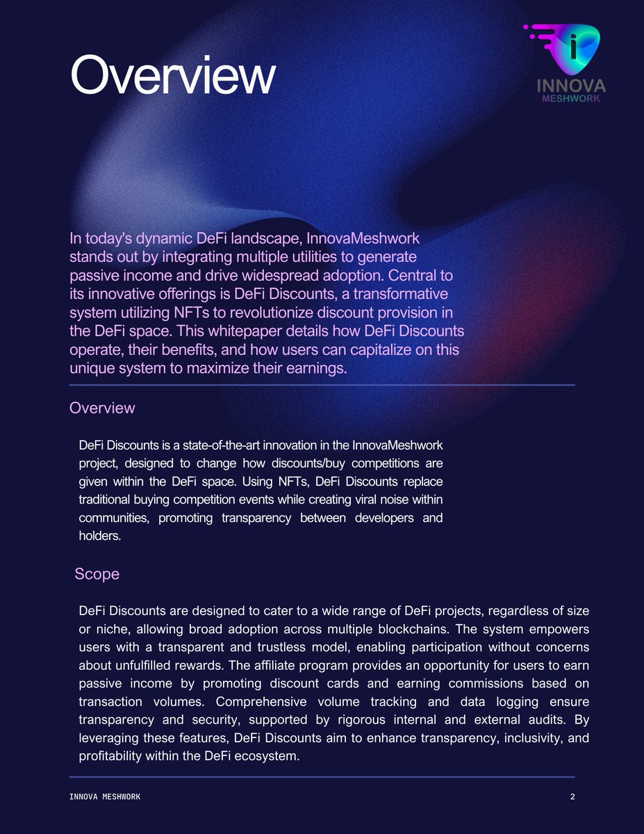 Innova Meshwork tweet media