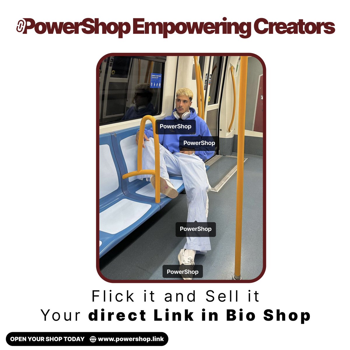 powershoplink's tweet photo. Curate and Sale! PowerShop is helping over 600 creators generate passive income daily with their own personal online shop. Open your shop today! 🛍️⚡️

For more information visit https://t.co/M3pcoJZsUO to claim your creator shop or reseller shop! #joinpowershop #powershop https://t.co/3nS1owz8qh
