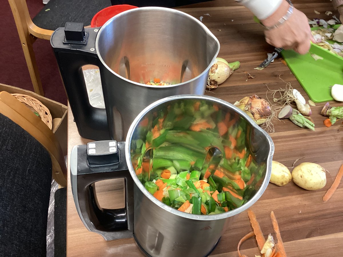 AgroforestForum's tweet photo. 🌱🍲 CROFT Time at Castleroe Primary School in Coleraine today! The kids have been learning about agroforestry and organic farming, and today they made delicious soup with veggies from their croft basket. 🌿🥕 Hands-on learning at its best! @BioBeo_EU @agriculture_ie https://t.co/IiiQfdzj06