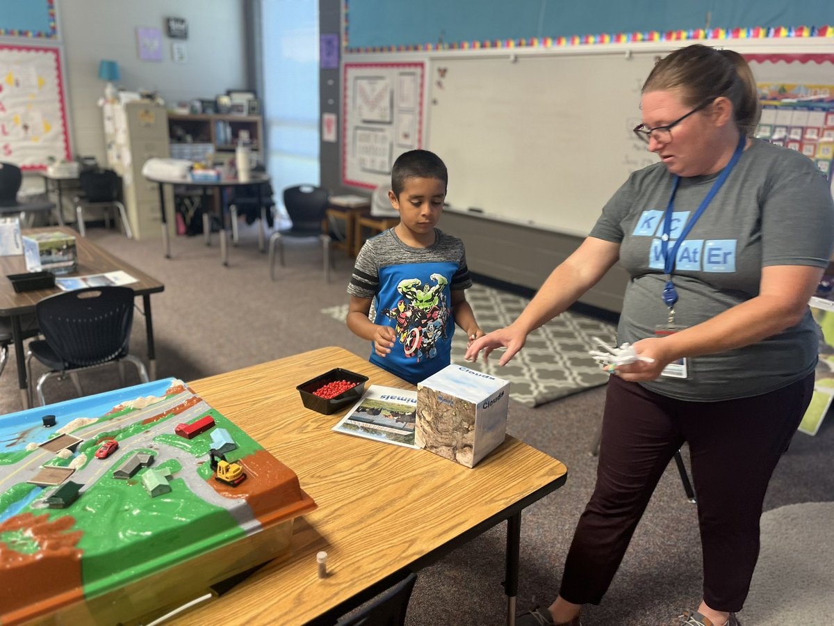 MHPatriot's tweet photo. Learning about the journey of water with KC Water. Such a fun activity!  #LPSsummer2024 https://t.co/t5MlVY6Xpt