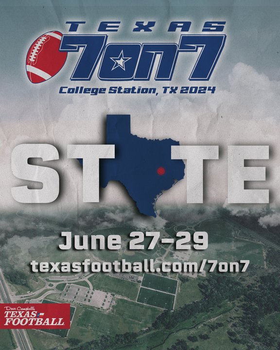 More 2024 7on7 State Tournament Information 🏈:

What To Do When You Qualify: texasfootball.com/7on7-what-to-d…

Hotel Info: texasfootball.com/7on7-hotels

State Qualifiers: texasfootball.com/7on7-state-qua…

See y'all in College Station 😏