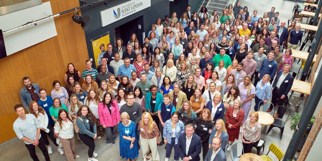DementiaUK's tweet photo. We’ve had a fantastic and inspiring couple of days in London at our #DementiaUKStaffEvent!

Wonderful to see colleagues, members of our Lived Experience Advisory Panel (LEAP) and volunteers come together to connect, share and learn. 🙌

Thanks to @UniWestLondon for hosting us. 💙 https://t.co/HYAtEfkino