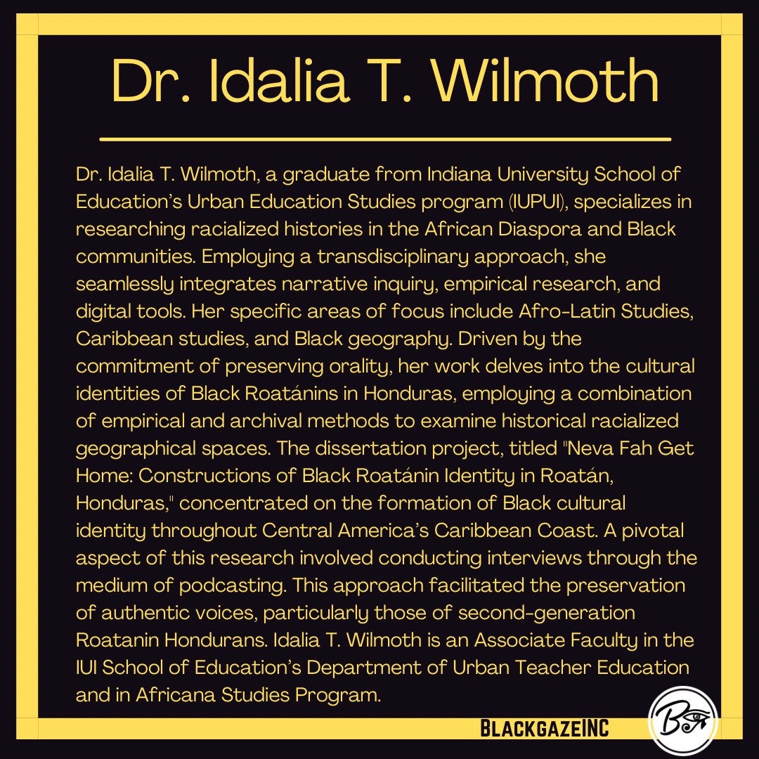 It’s a #thankfulthursday and we are thankful to have Dr. Idalia Wilmoth (@IdaliaWilmoth) in The Centering Blackness in Teacher Education through the use of African American Digital Archives Institute. Whew, this institute is loaded with fye 🔥 teacher educators! #blackgaze