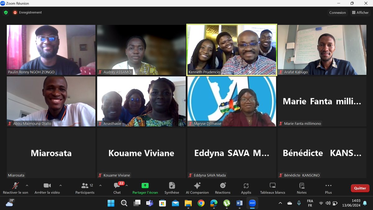 Ce webinaire a permis de présenter ADLAB et d'améliorer la compréhension du projet de renforcement des capacités en matière d’évidences pour plaidoyer aux ODJ de la GYP de l’Afrique francophone. Cap pour les prochaines sessions d'apprentissage sur les évidences dans le plaidoyer.