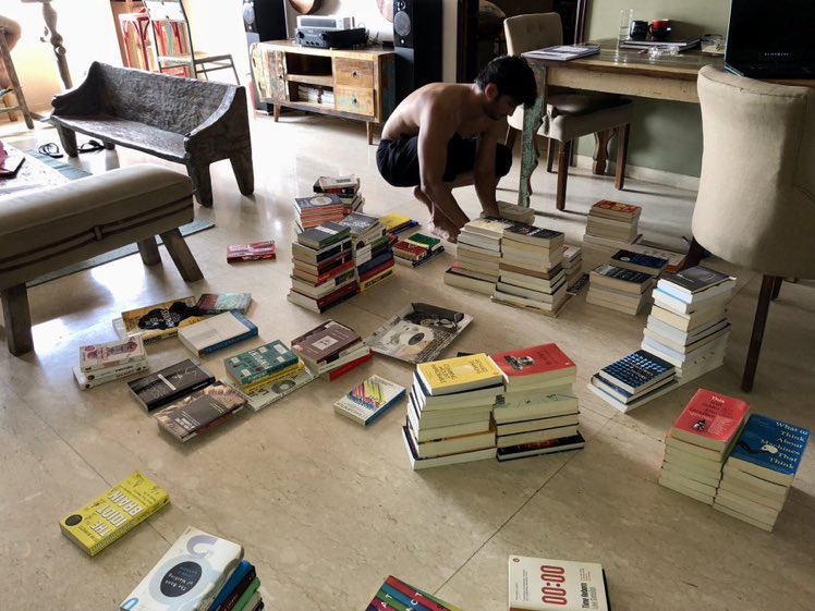 The man in his natural habitat