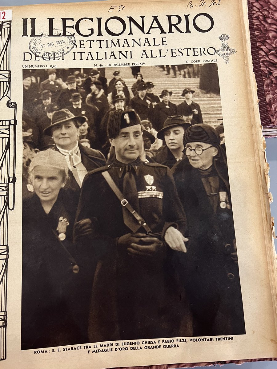 chrisemingo's tweet photo. I can’t be the only one who thinks Achille Starace (secretary of the PNF) looks like Stanley Tucci https://t.co/YLPa1iY5RL