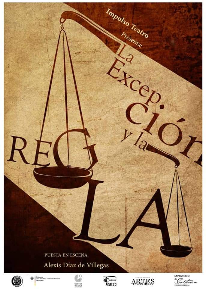 LillitsyOliva's tweet photo. Impulso teatro en Pinar del Río 

Impulso teatro ofrecerá su espectáculo "La excepción y la regla" en el teatro Milanés Pinar del Rio.  La función será el día 15 de junio en el horario habitual de la conocida sala. 

#CubaEsCultura https://t.co/BCcHAtMURC