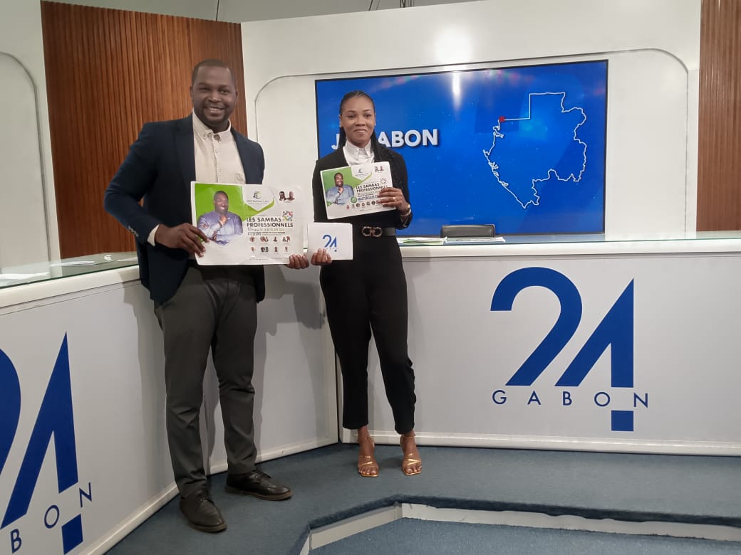 Sambas_Pro's tweet photo. 🟩⬜[Instant Presse]

Sur les plateaux de @tvgabon24 ✅
Merci à notre fidèle partenaire de Presse 🫂

#10eEdition
#sambasprofessionnels
#resilience https://t.co/MLaS7VVSKN