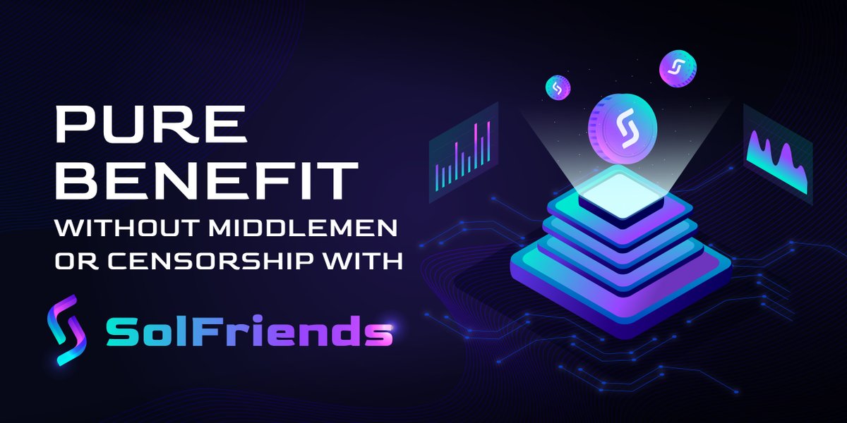 🚀 At SolFriends, we believe in empowering our users. With our Social Coins, you will directly benefit from your social interactions. No middlemen, no censorship. Just pure, user-driven value. Join the future of social networking today! #UserEmpowerment #SolFriends #Solana