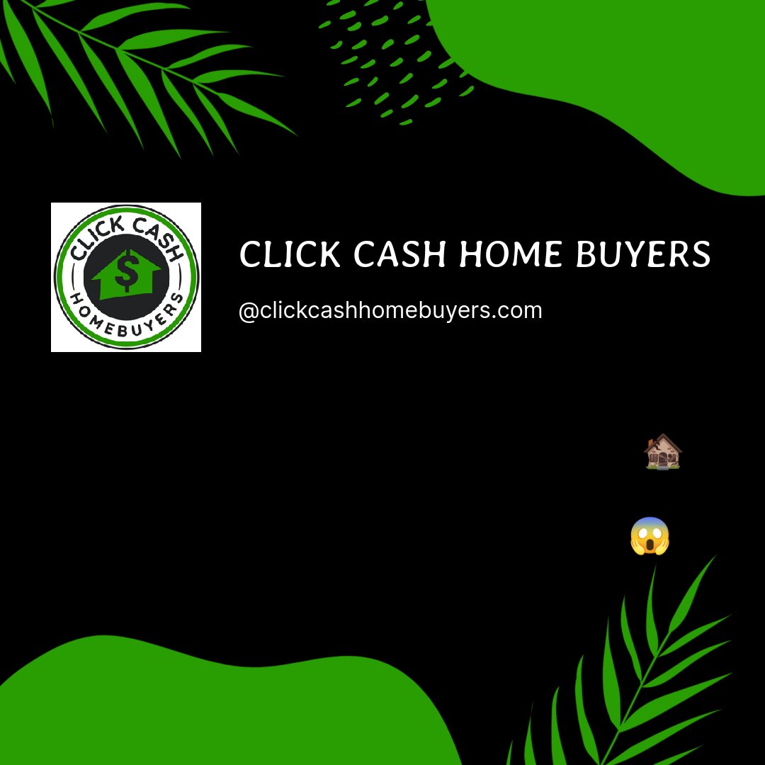 ClikCasHomebyrs's tweet image. Instead, sell your house fast and avoid the stress! 🏠💨 At Click Cash Home Buyers, we specialize in quick, hassle-free property transactions. 🛠️ Call or text us if you need to sell your house fast! 📞 #RealEstate #SellFast #PropertyProblems #Homeimprovement #Homeimprovements