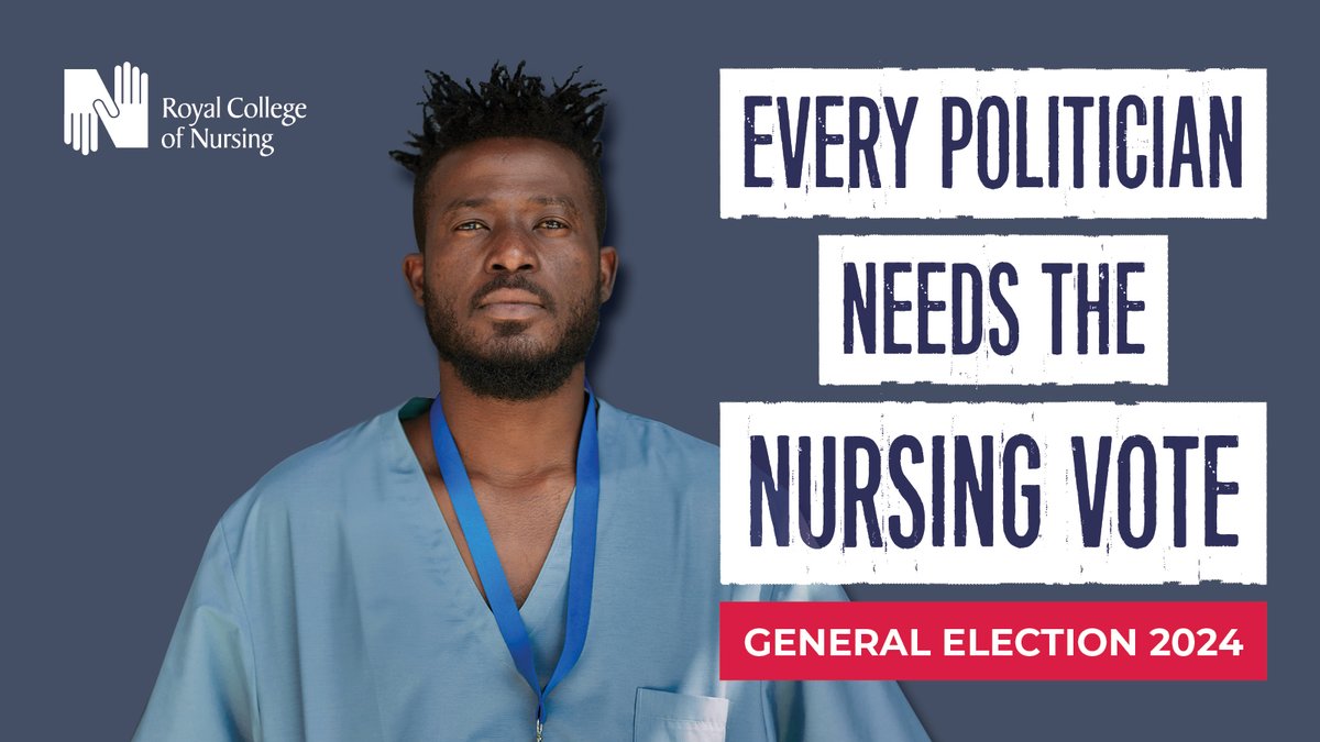 When you invest in nursing, you invest in patients, you invest in society.

This must be a nursing election.

Every politician needs the nursing vote.

Learn more. bit.ly/4aRusnm