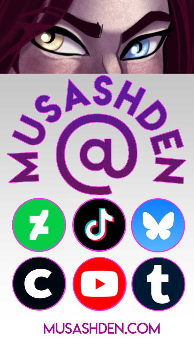 musashden's tweet photo. New card for socials where I'm most active. Notice what's not one here... 😵😵😵
#deviantart #tiktok #bluesky #cara #youtube #tumblr 
#digitalart #digitalartists https://t.co/lTeIyl7k29