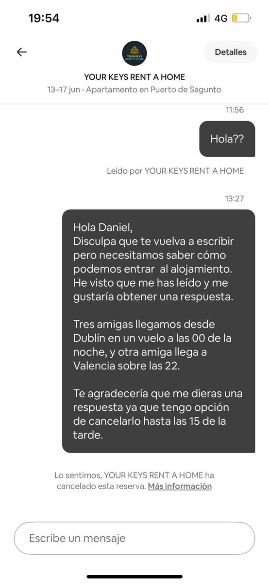 marta_008's tweet photo. @Airbnb sois unos impresentables, me habéis cancelado una reserva y no me dais solución https://t.co/0YhLx6Mwtg