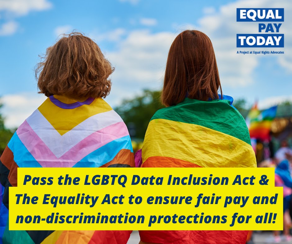 The Equality Act &amp; LGBTQ Data Inclusion Act are imperative to increase #LGBTQ workplace equity.

Email lawmakers to turn up the volume and demand our communities are seen, heard, &amp; respected! #PrideInYourPay #LGBTQIAEqualPay  app.sosha.ai/s/QjVzUYeK