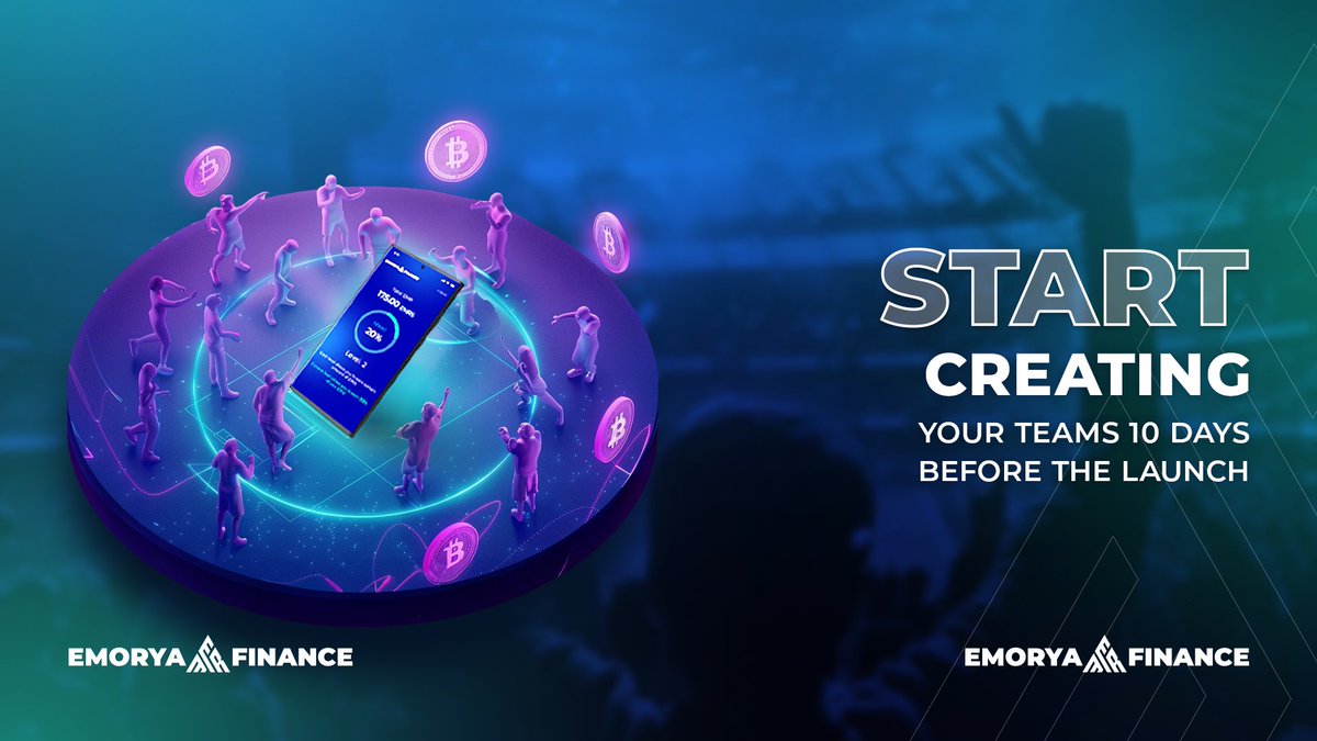 EmoryaFinance's tweet image. 📣Ambassadors, Partners, and NFT Holders!

🍀As a reward for your incredible support, we are happy to announce that you will have the exclusive opportunity to create your teams 10 days before our app officially launches!

✨💫Thank you for being a part of our journey.

👀Stay…