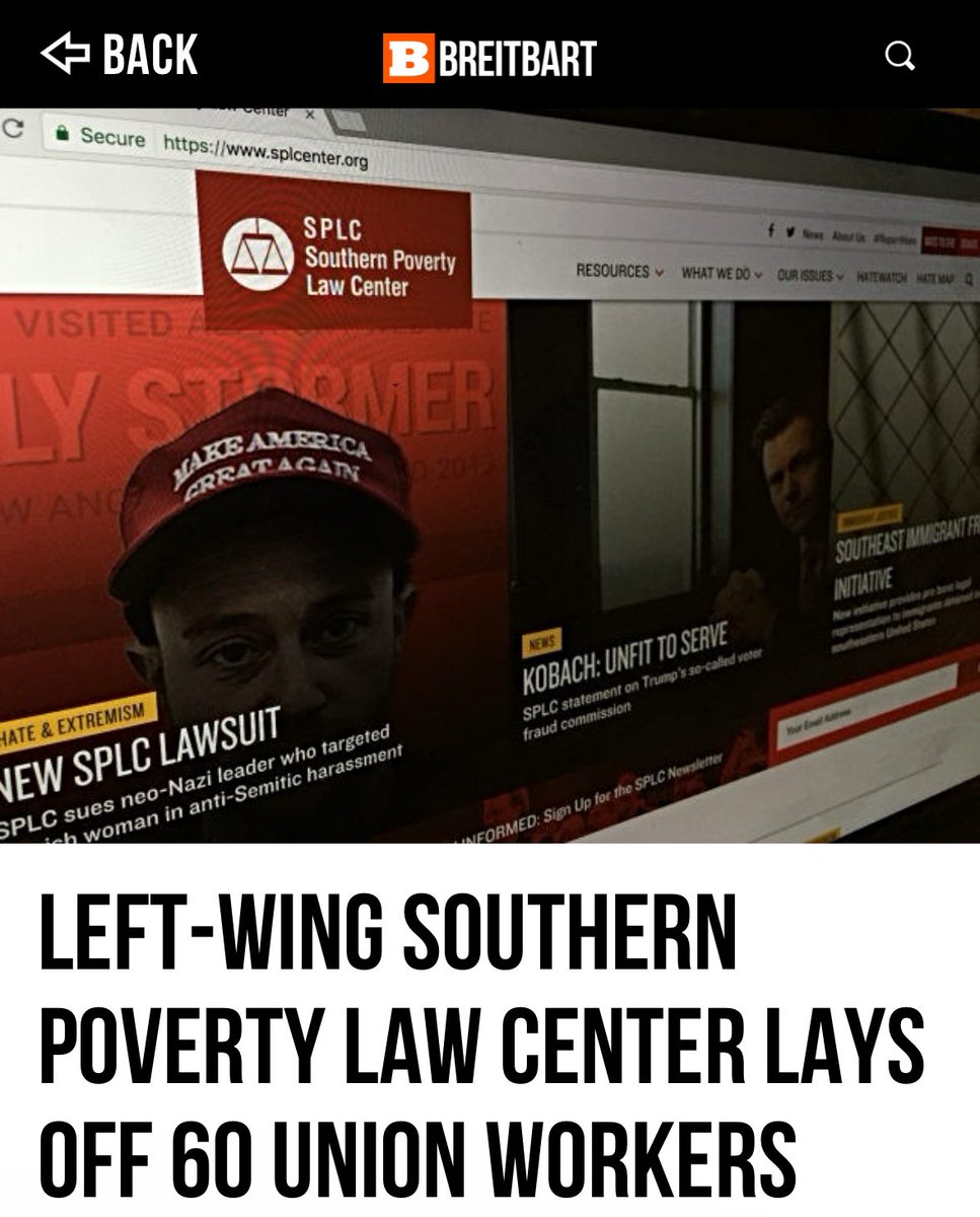 AngelaBoxShow's tweet image. That’s a shame 🤡

#splc #SouthernPovertyLawCenter @splcenter