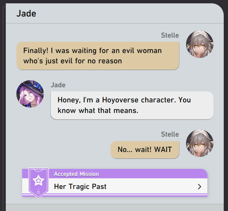 HSR Chat tweet media