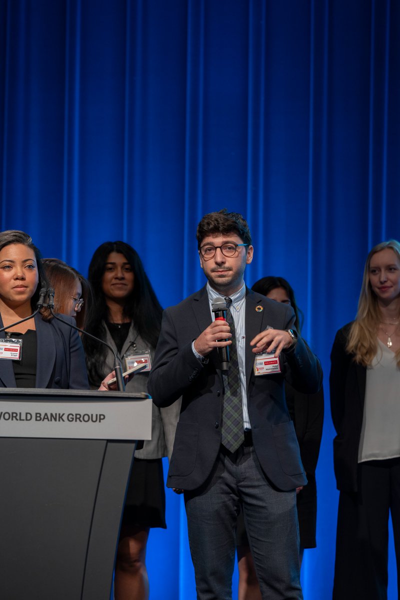 abdul_mzade's tweet photo. 11th @WorldBank #WBGYouthSummit was all about #technology! 
I engaged in conversations on 💻#digital access, #AI, and🌱#sustainable tech &amp; reached a final round w/ a policy solution. These insights will help bridge inequalities and foster a prosperous digital future. #innovation https://t.co/aRfHeZmgO8