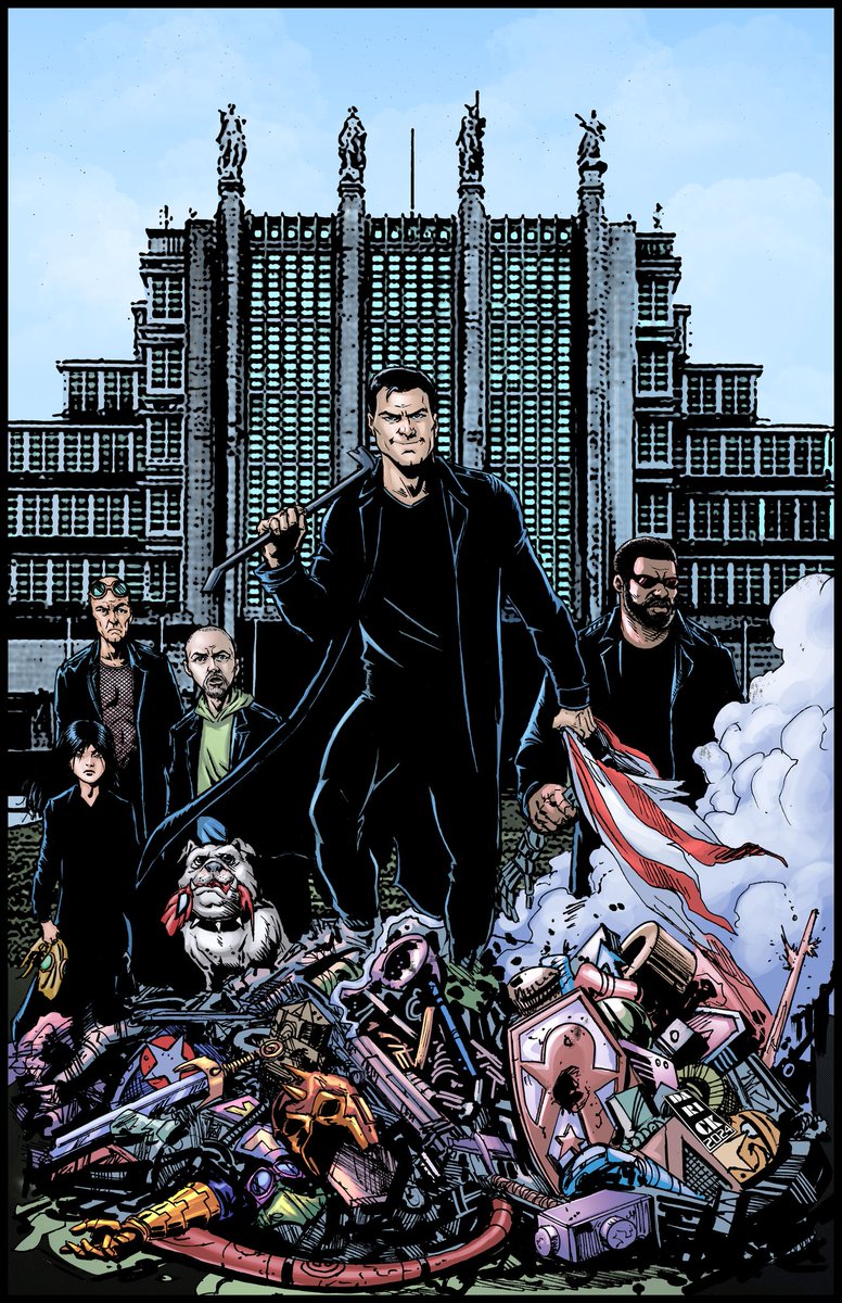 davidmacho's tweet photo. Hey guys! It's time to announce our first guest for
@HComicConBE and it's the one and only
@DarickR !!! Darick has also drawn the poster (with AMAZING color art by @odysseyroc
#TheBoys at Expo Brussels!!! 
Join us October 19-20! For more info, please go to https://t.co/jbaWrLP0mI https://t.co/vas7L4h4Iy