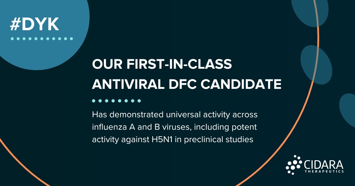 #DYK our first-in-class antiviral drug-Fc conjugate (DFC) candidate has demonstrated universal activity across #influenza A and B viruses, including potent activity against #H5N1 in preclinical studies? Read more here: bit.ly/3XgCzXA