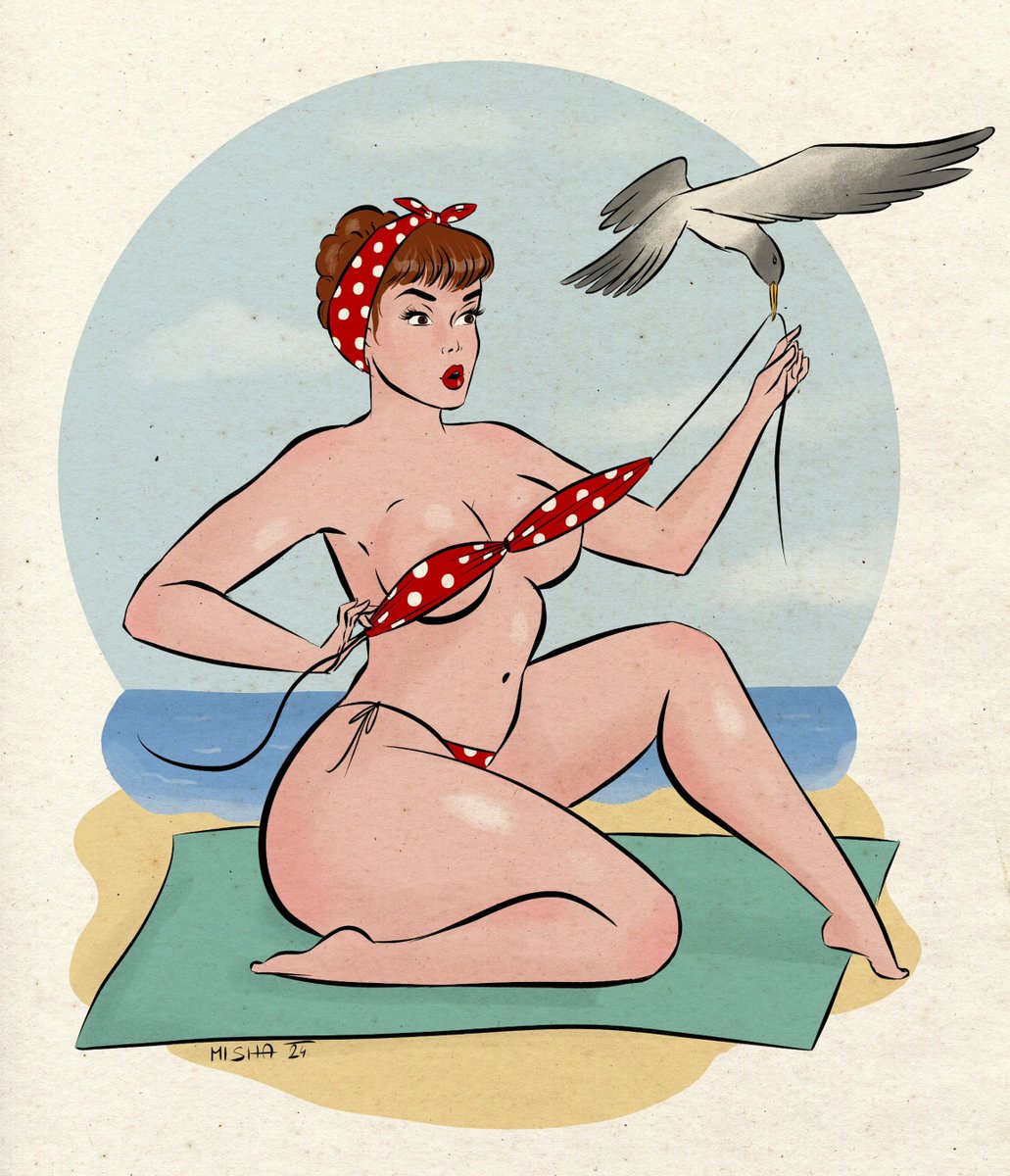 MishaPinupArt tweet media