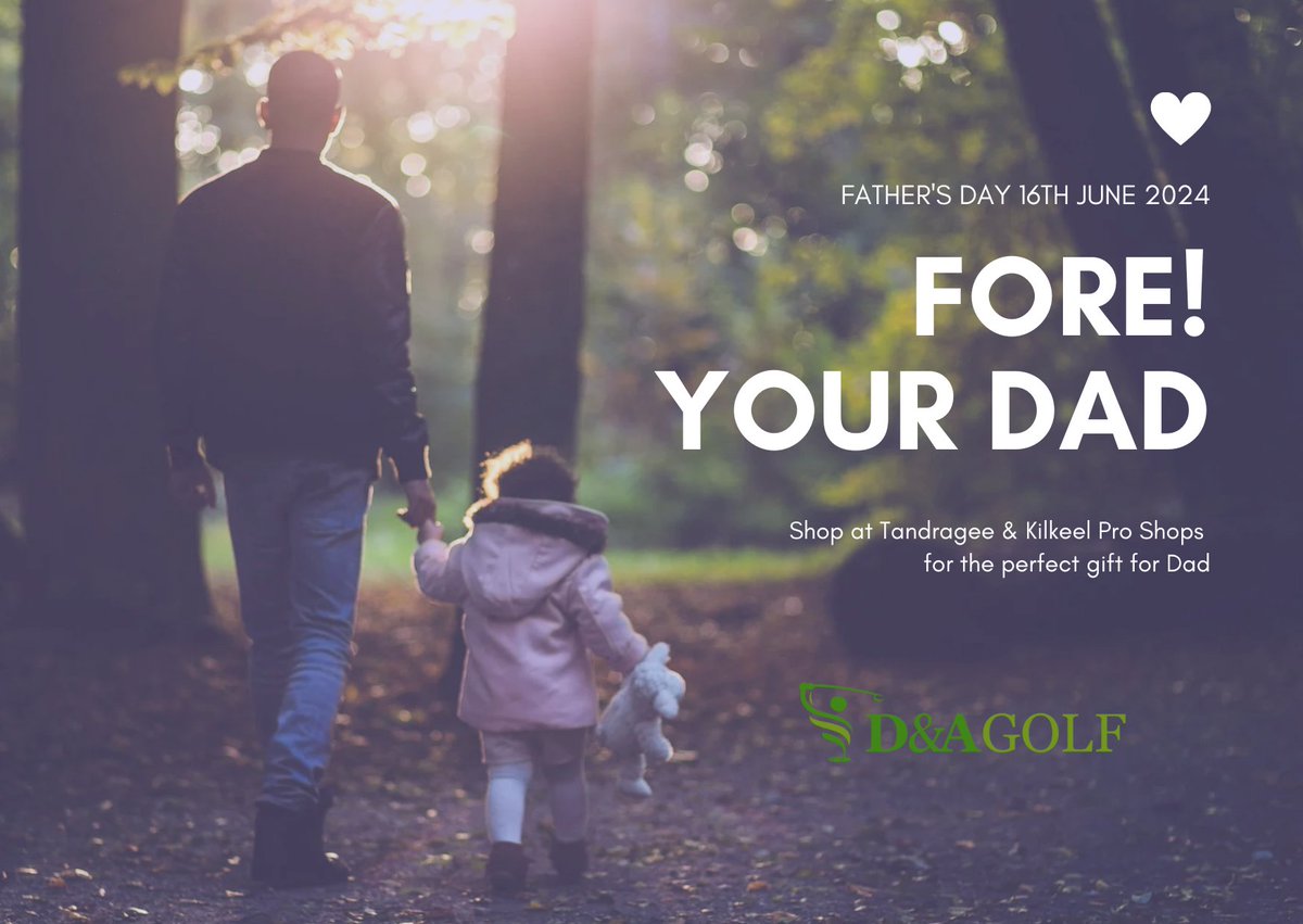 Tandragee Pro Shop (@protandragee) on Twitter photo Celebrate Father's Day with the perfect gift from <a href="/ProTandragee/">Tandragee Pro Shop</a> and <a href="/ProKilkeel/">ProKilkeel</a>! Make this Father's Day unforgettable with a gift that shows how much you care. Visit us today and let our friendly staff help you find the perfect present!
#FathersDay #GolfGifts #GiftIdeas Celebrate Father's Day with the perfect gift from <a href="/ProTandragee/">Tandragee Pro Shop</a> and <a href="/ProKilkeel/">ProKilkeel</a>! Make this Father's Day unforgettable with a gift that shows how much you care. Visit us today and let our friendly staff help you find the perfect present!
#FathersDay #GolfGifts #GiftIdeas