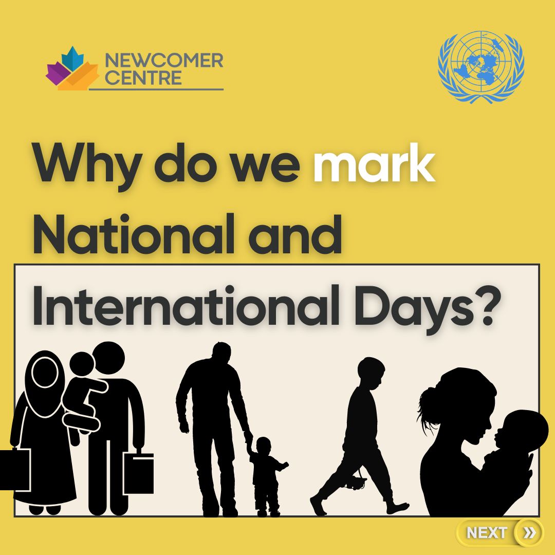 YEGNewcomers's tweet photo. Why do we mark National/International Days?β
International days and weeks are occasions to educate the public on issues of concern, to mobilize political will and resources to address global problems & to celebrate & reinforce achievements of humanity.
#Fyp #fypage #communityyeg https://t.co/6LZ5LFC001