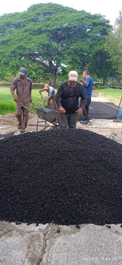 GranmaCtc's tweet photo. #CTCGranma trabajadores del sindicato de la Construcción, realizan cambio de labor en el parque Granma.
#PorCubaJuntosCreamos
#GranmaVencera 
.@UlisesGuilarte
.@CubaCentral 
@ElenaEmilia11 
@YudelkisOrtizB 
@JosefaMigdalia https://t.co/psPlyLBjlD