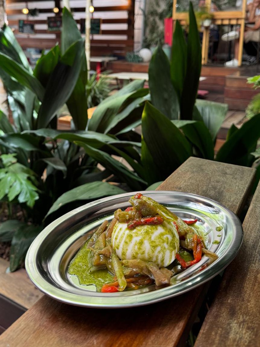 🍽️ Estrenamos nuevos platos en nuestra carta y… ¡Mirad qué pinta tienen! 

¡Esta burrata con escalivada y pesto es una delicia deliciosa que podéis tomar desde ya en #LaTitaRivera!

#LaTitaRiveraMadrid #burrata #pesto #healthy #elpatiodelatita #nuevacarta 

¿Venís a probarlo?