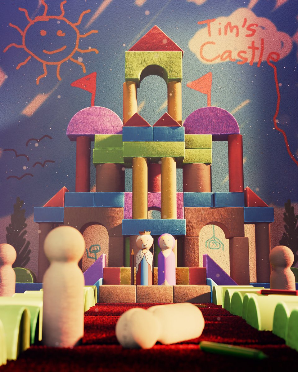 Last entry in Weekly Pwnisher challenge 
All done in Blender, modeling, texture painting and render. 
Theme: Royalty 

#b3d