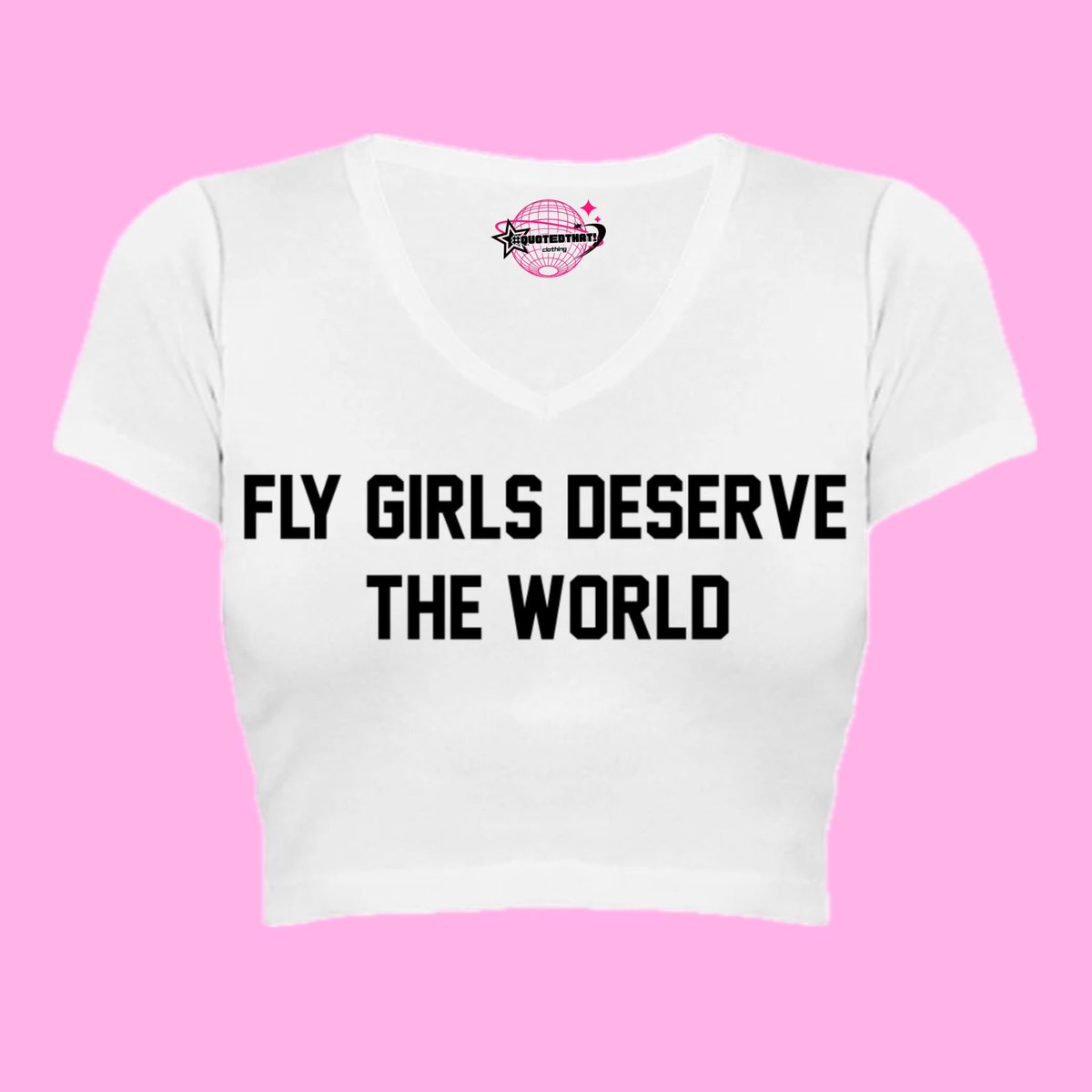 quotedthatco's tweet photo. “FLY GIRL COLLECTION” BABY TEES!

—————————————————

•Purchases won’t be accepted until July
•Small-2XL
•Customizable shirt and word colors
•Quote request form is linked in bio!

—————————————————
#foryou #clothingbrand #fly #flygirl #lilbaby #tiktok #music #quotedthat! https://t.co/W7Vpkn7hfk