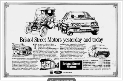 VertuMotors's tweet photo. 🎉 CELEBRATING 100 YEARS 🎉

Bristol Street Motors turned 100 this year! This throwback Thursday, have a look at some of the finds we discovered from the archives. Here we have some of the 1990's finest!

#100Years of #BristolStreetMotors https://t.co/BvFrHoEVuN